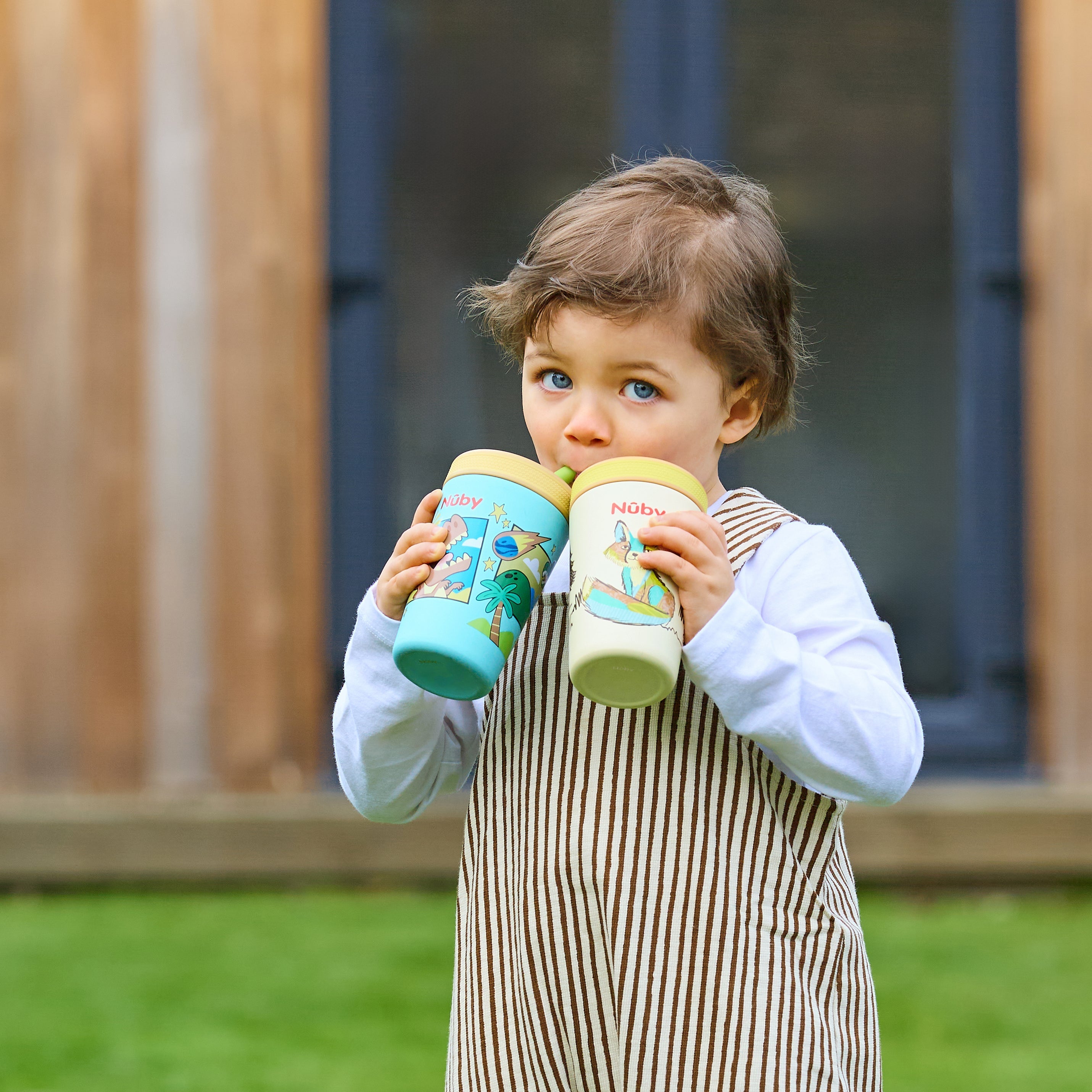 Thirsty Kids Flexstraw Stainless Steel Cup | Dogs